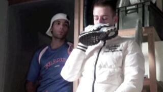 88 french slut twink sniggins sneaker and sucking big cick