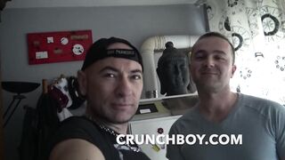 New CRUNCHBOY REALEASE : ROMANTIC bareback fuck by dominant DADDY