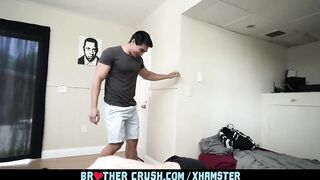 BrotherCrush - Twink StepBrother Gets His Asshole Penetrated