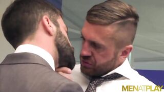 Men Latino In Suit Hector De Silva Anal Fucks Employee