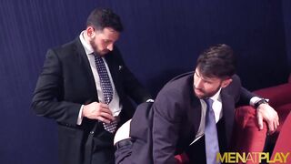 Men Businessmen Dani Robles And Enzo Rimenez Bareback