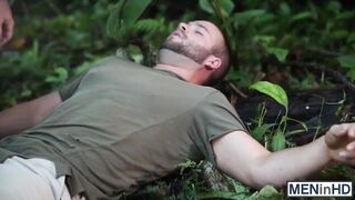 Luke Adams and Colton Grey cope with surviving the jungle