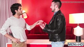 Straight guy tastes a stiff juicy prick