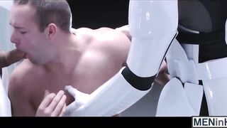 Luke Skywalker gets gangbanged and bathed in hot trooper cum