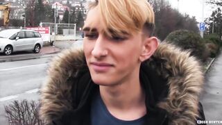 Blonde Emo Twink Fucks Total Stranger