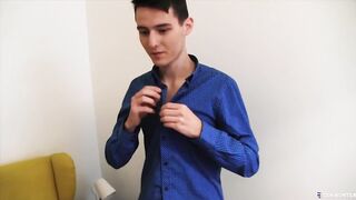 Skinny Twink Needs Cash So Agrees To Be Fucked