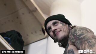 Bro gets rough fucked by inked stud