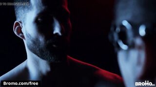 Fit Men With Smooth Chest Having A Rough Raw Fuck In A Dark