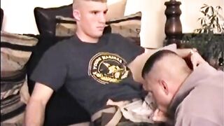 Sucking Off Soldier CJ