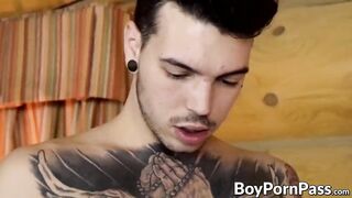 Young guy can handle dick of his lover deep in his asshole