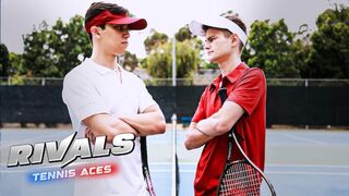 Twink Tennis Palyer Dicked Down By Jock Rival - Twink