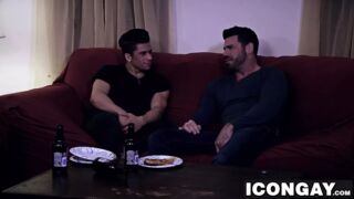 Armond Rizzo fucked deeply by big cock mature Billy Santoro