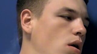 Twink smoker Shane Allen ass fucking after blowjob