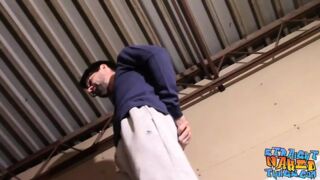 Straight thug Mikey masturbates big dick solo before cumming