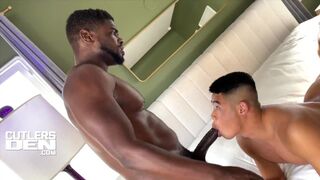 Hung, Uncut Big Dick Top Devin Trez Breeds Insatiable Sexy Power Bottom Luke Troung