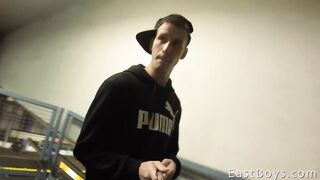 Jerking In the subway and handjob - Thomas Fiaty