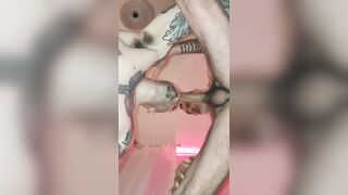 Mature Monster Daddy Fucks Tattoo Boy in the Jacuzzi