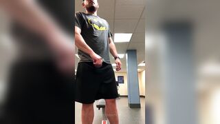 Working Out with My Dick Out