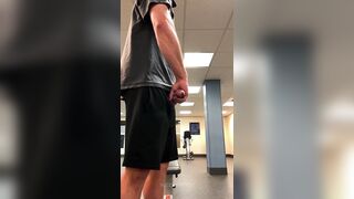 Working Out with My Dick Out