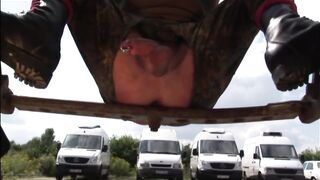 Army Fetish Men in Hard Raw Outdoor Fuck Orgy