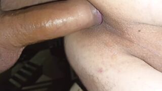 A young point was gouged with a big dick and filled with sperm !