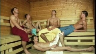 Staxus - Sauna Room Cock-Sucking Orgy