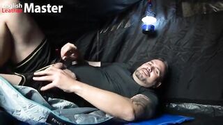 Stepdad Cum in Tent at Night