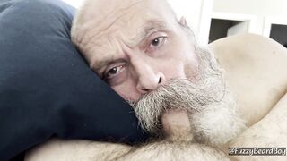 Big Moustache Daddy Bear Sucking Fuzzybeardboy Cock