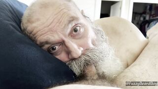 Big Moustache Daddy Bear Sucking Fuzzybeardboy Cock