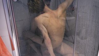 peeping in the shower