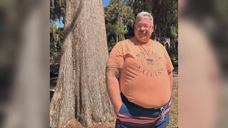 Paleontologist Pisses on Dinosaur Bones and Then Comes on Bones Hands Free