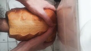 Bread loaf masturbation