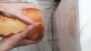 Bread loaf masturbation