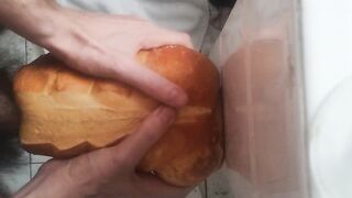 Bread loaf masturbation