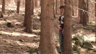 Horny guys with hard cocks love to fuck in the woods