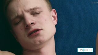 Young Blonde Twink Jacob Strokes His Rock Hard Meat Naked!