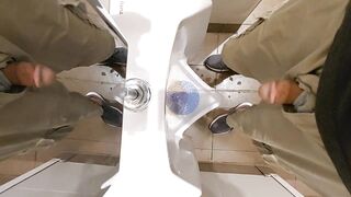 Taking a Piss at a Urinal - the Pissing Collection!