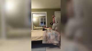 Stepdad fucks son's best friend and son catches them in the act Part 1