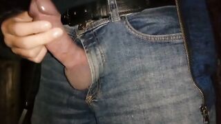 Outdoor Night Time Masturbation With Super Creamy Cum - Rockard Daddy