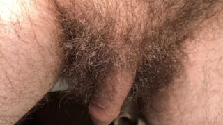 Showing off my very hairy bush with lighting and extreme close-ups