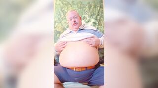 Mustache Chubby Fat Man From Finland Ends up Having a Huge Load for Your Pleasure