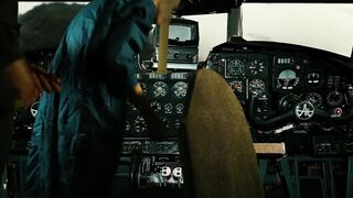 Plane Pilot Distracted For Hot Sex!