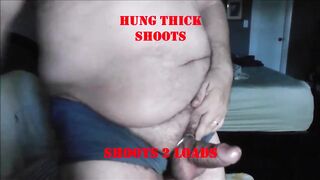 Hung Thick Shoots 2 Loads - the Godly Max