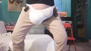 Bulging in My Brand New Pair of Stretch Chinos