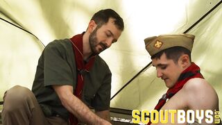 Kinky hung scout leader bangs smooth scout hard