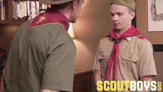 Hot horny hung scoutmaster raw fucks smooth twink