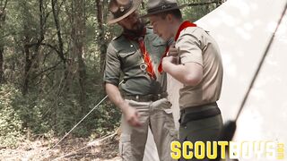 blond sexy scout is seduced & fucked raw by hung, hot DILF