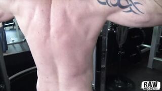 Daddy Jerks Off Dick Solo After Workout