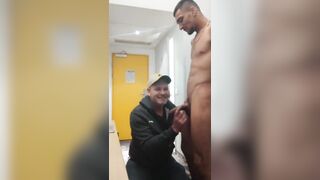 Csaba Huge Dick Blowjob Cum Eating Suck