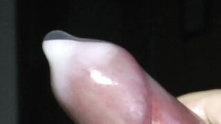 The Extreme Close-up Series - Filling Condom with fluid Load on Uncut Cock